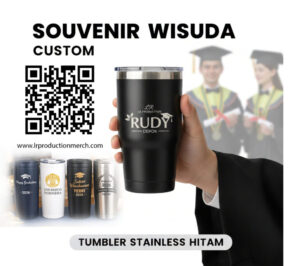 Souvenir Wisuda Tumbler Custom Awet
