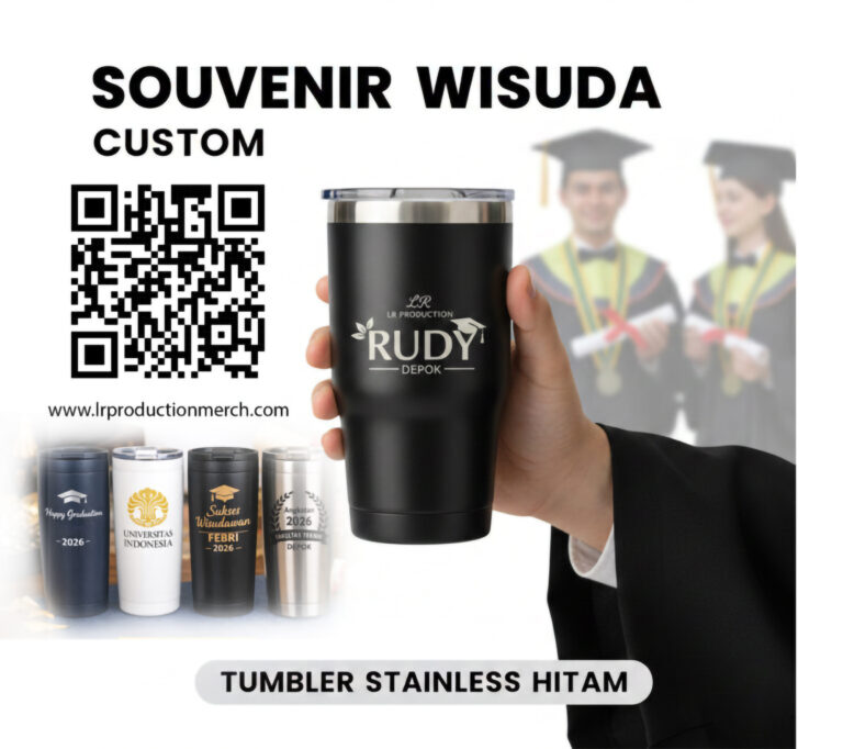 Souvenir Wisuda Tumbler Custom Awet